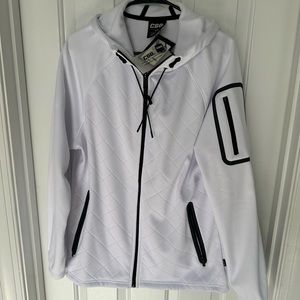 CSG Full-Zip hoodie - White Medium